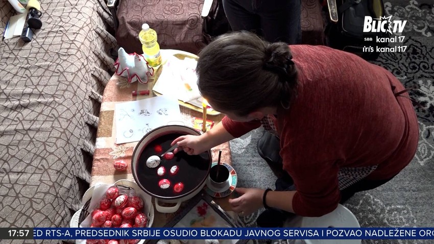 šaranje jaja voskom na KiM