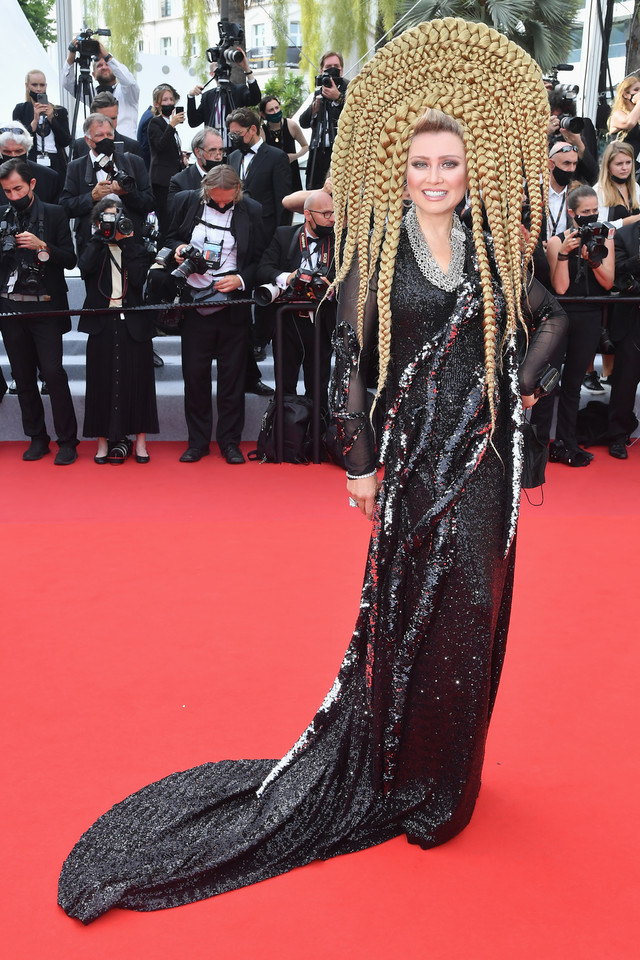 Elena Lenina na festiwalu w Cannes