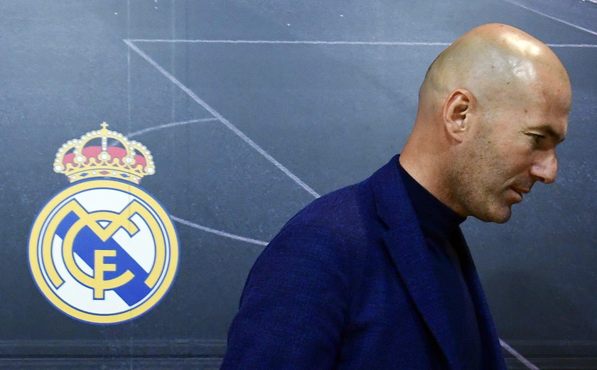 Zinedine Zidane rezygnuje z posady trenera Realu Madryt