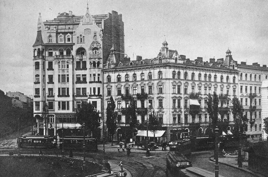 Plac około roku 1913