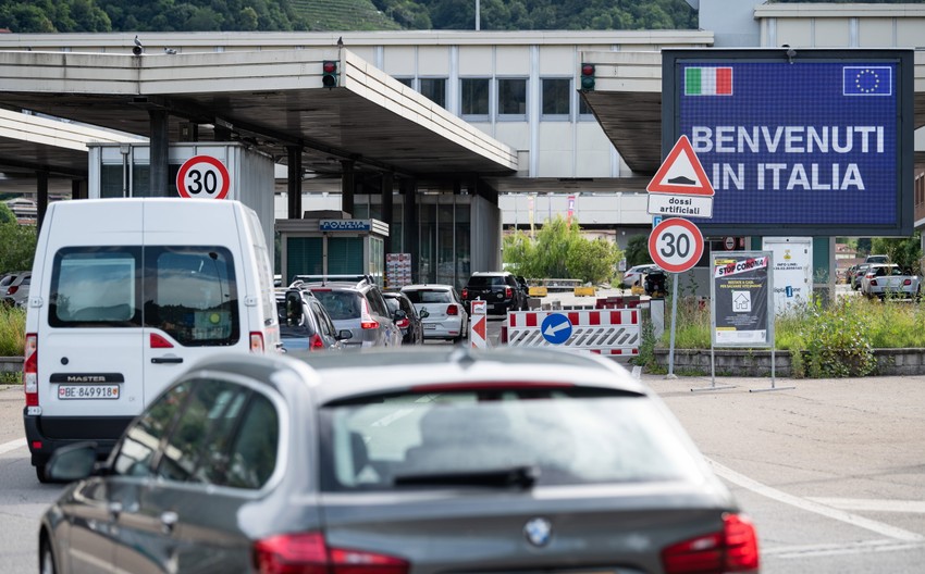 Granica između Švajcarske i Italije