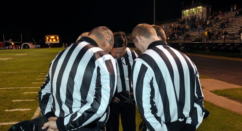 Referees are leaving youth sports in droves.

