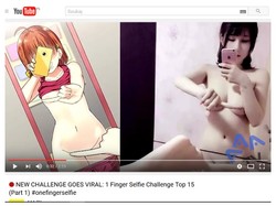 Palec ma zakryć to, co najintymniejsze. Internet oszalał na punkcie 1 Finger Selfie Challenge!