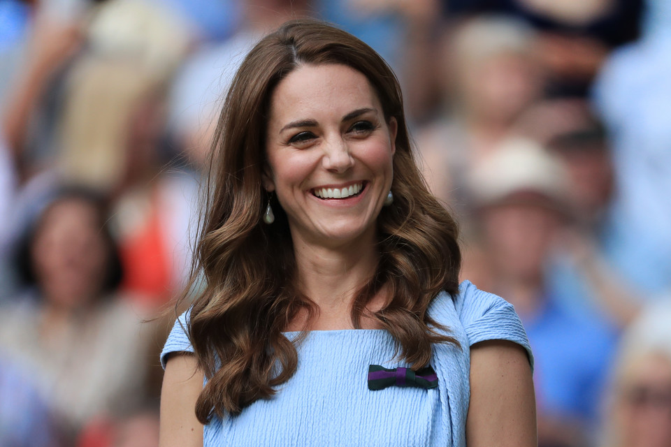Księżna Kate na Wimbledonie w 2019 r.