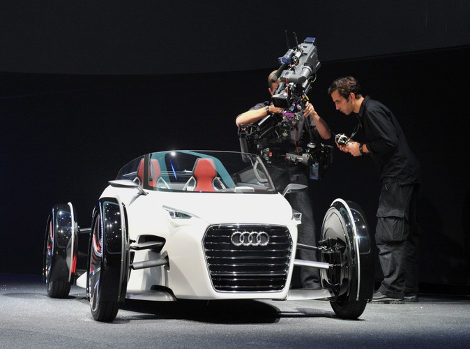 Audi urban concept czasie trwającego właśnie salonu samochodowego we Frankfurcie