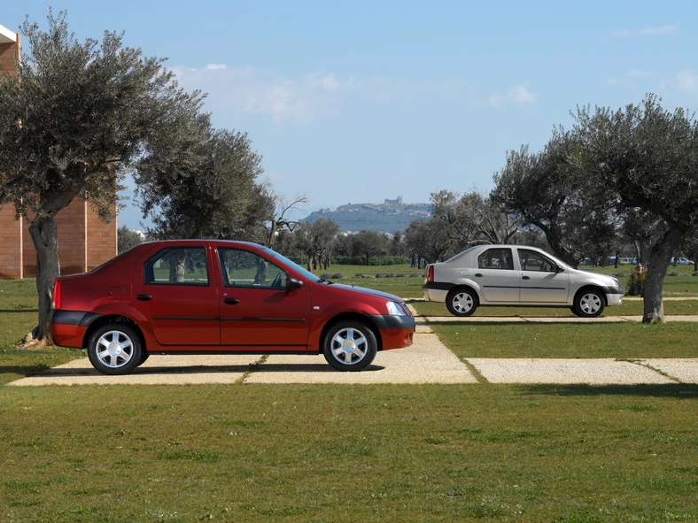 Dacia Logan I: pierwsza Dacia zaprojektowana od podstaw po przejęciu przez Renault.