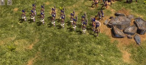 Screen z gry Age of Empires III: The WarChiefs