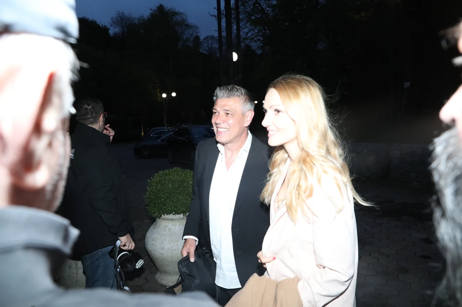 Savo Milošević sa partnerkom