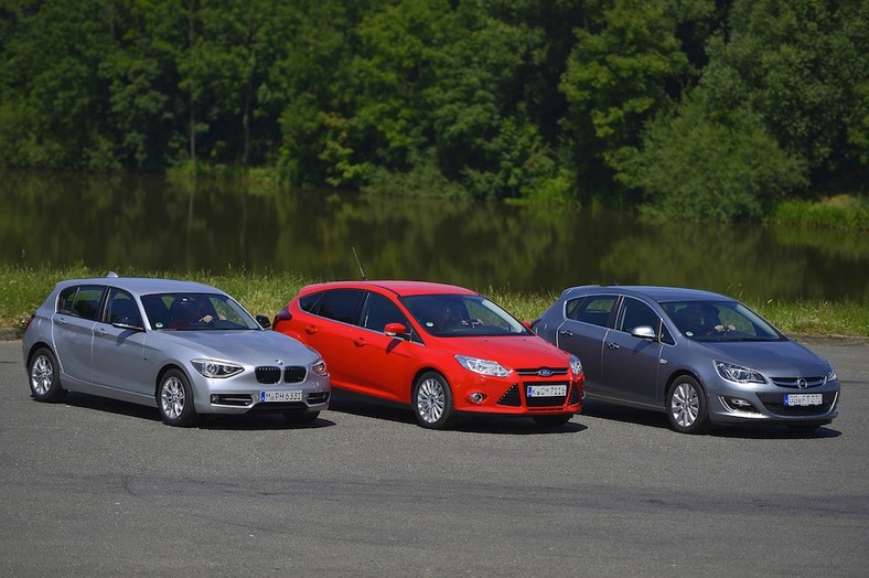 BMW 118i, Ford Focus, Opel Astra - porównanie