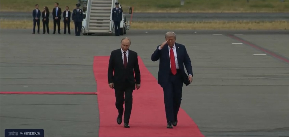 Władimir Putin spotkał się z Donaldem Trumpem na Alasce