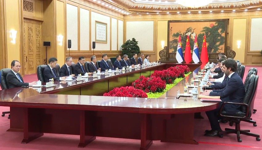 Sastanak delegacije Srbije i Kine u Pekingu