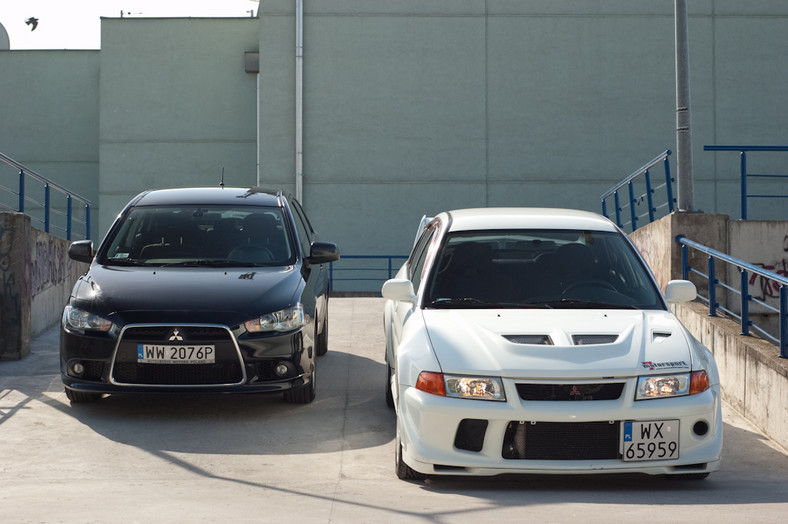 Mitsubishi Lancer Sportback vs Lancer EVO VI