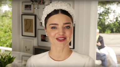 Miranda Kerr pokazała suknię ślubną. Już podbija internet!