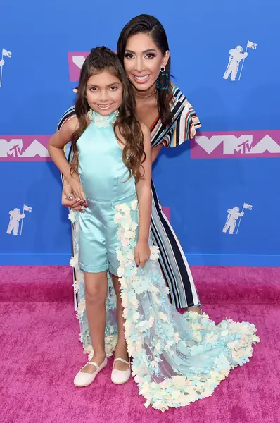 Sophie and Farrah Abraham attend the 2018 MTV Video Music Awards at Radio City Music Hall on August 20, 2018 in New York City. (Photo by Jamie McCarthy/Getty Images)