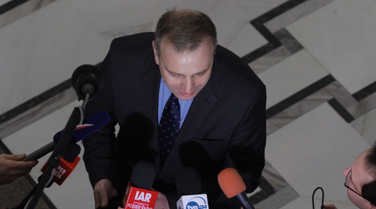 Grzegorz Schetyna w Sejmie