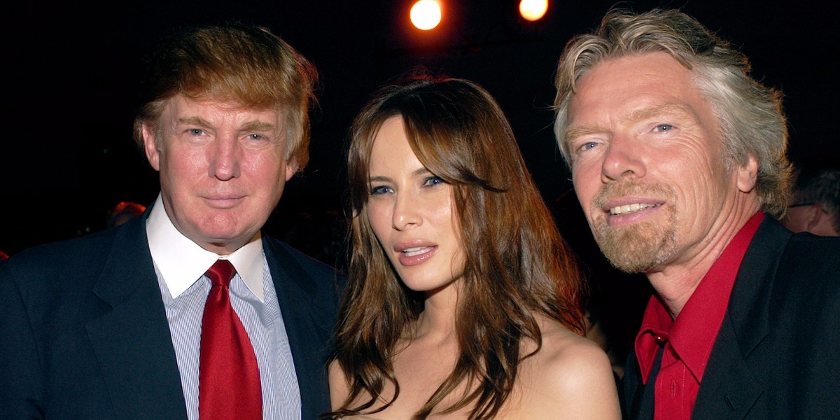 Trump wrote Richard Branson a scathing letter in 2004, bashing him for his 'terrible business' and suggesting he would go 'down in flames' like Mark Cuban