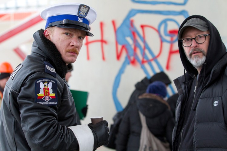 Na planie filmu Wojciecha Smarzowskiego '7 dni'