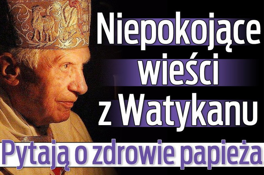 Niepokojące wieści z Watykanu. Pytają o zdrowie papieża