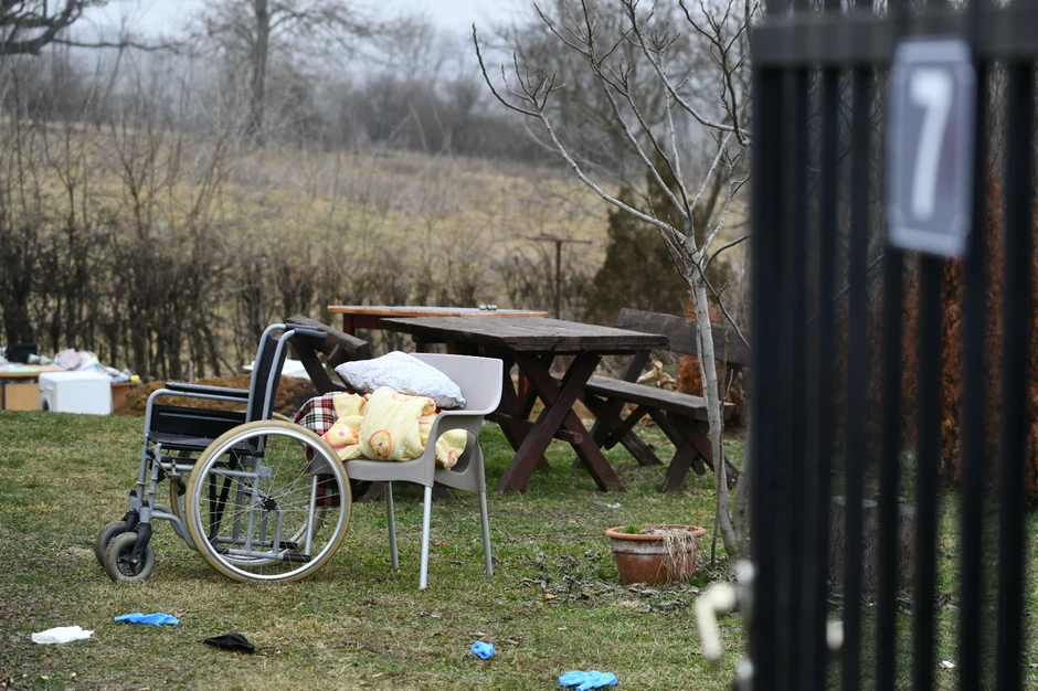 Požar u Domu za stare u Barajevu