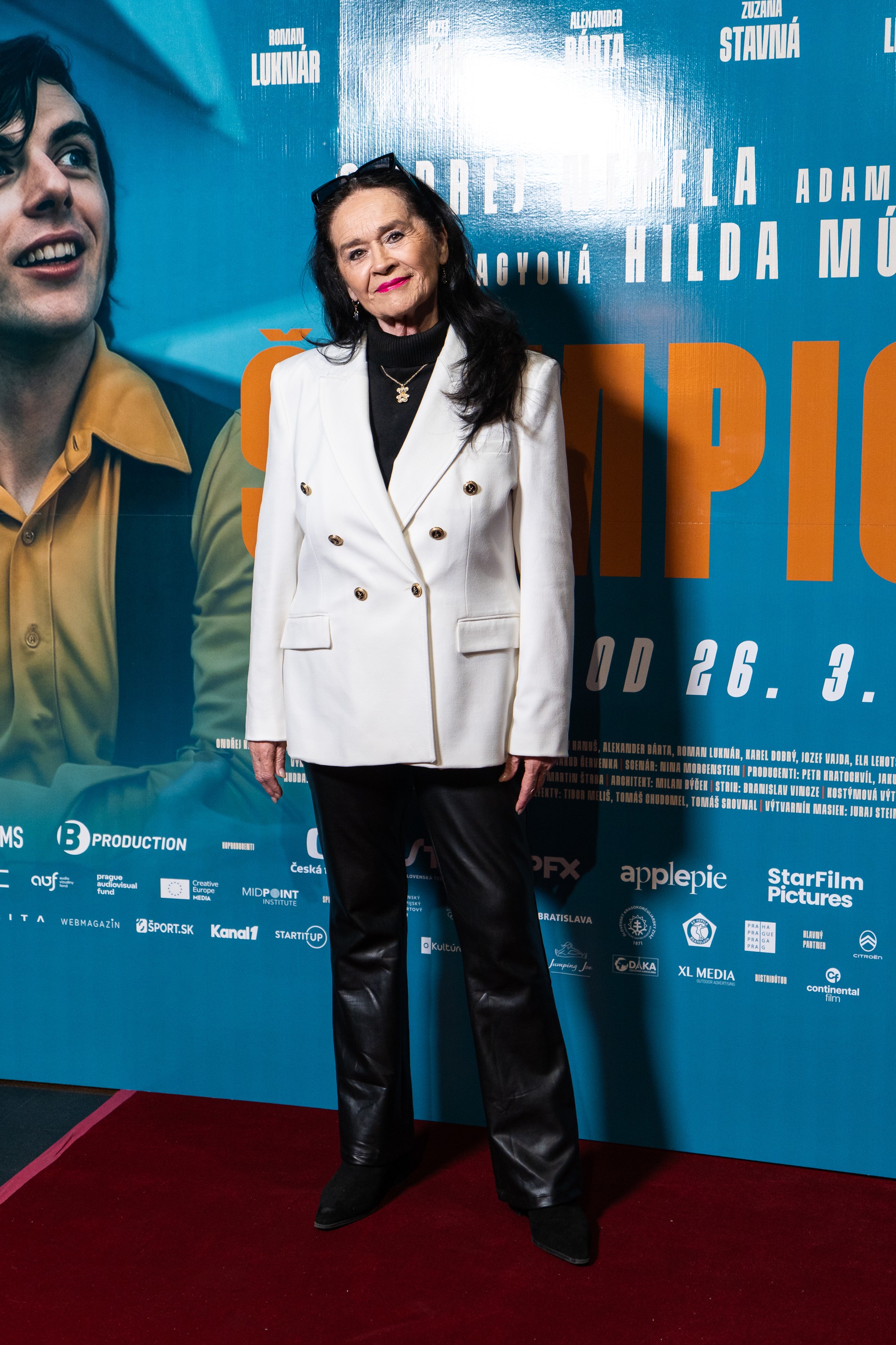 Herečka Hana Gregorová.