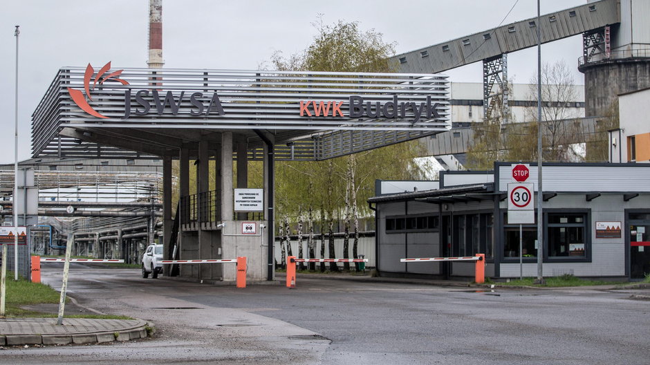 Zdjęcie kopalni Budryk należącej do Jastrzębskiej Spółki Węglowej