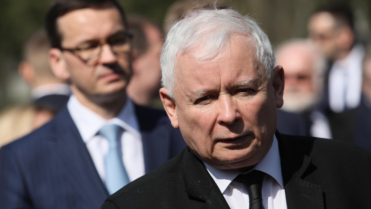 Jarosław Kaczyński Mateusz Morawiecki