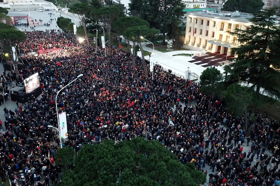 Protest u Albaniji