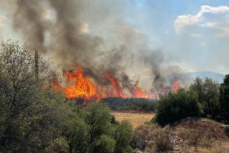 Pożary w Grecji, 21 czerwca