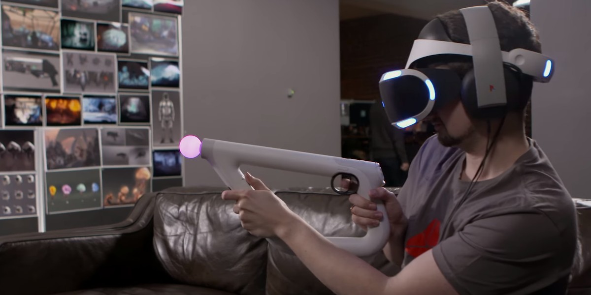 PlayStation VR Aim Controller - nowy sprzęt do wirtualnej rzeczywistości. Twórcy celowo nie upodabniali go do broni