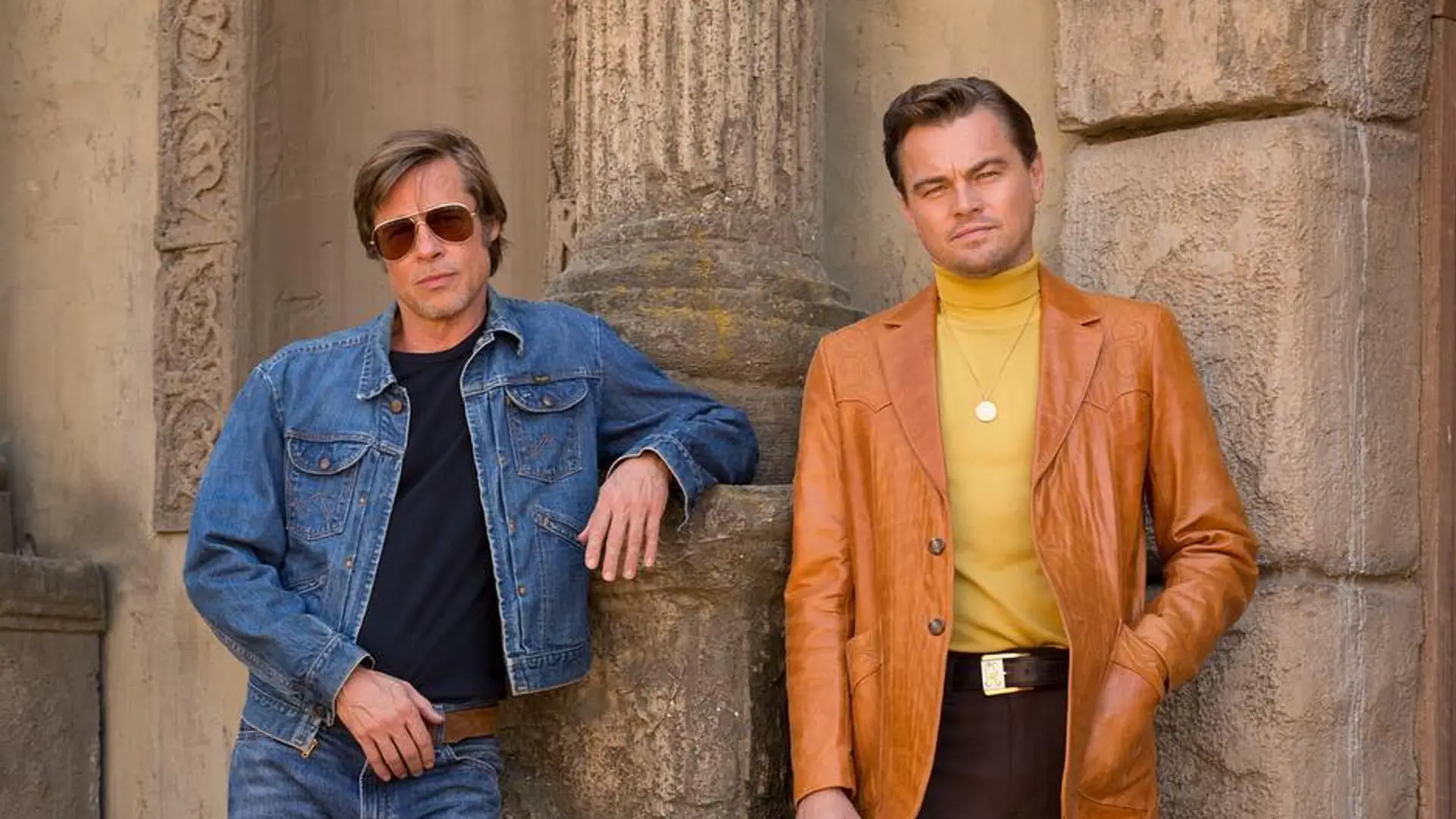 Brad Pitt i Leo DiCaprio na planie nowego filmu Tarantino. Jest pierwsza wspólna fotka!