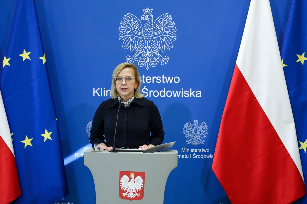 Minister klimatu i środowiska Anna Moskwa