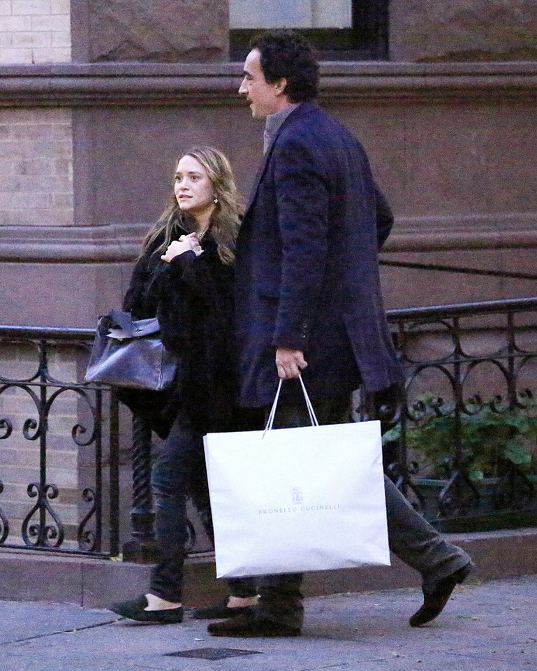 Olivier Sarkozy i Mary-Kate Olsen / fot. East News