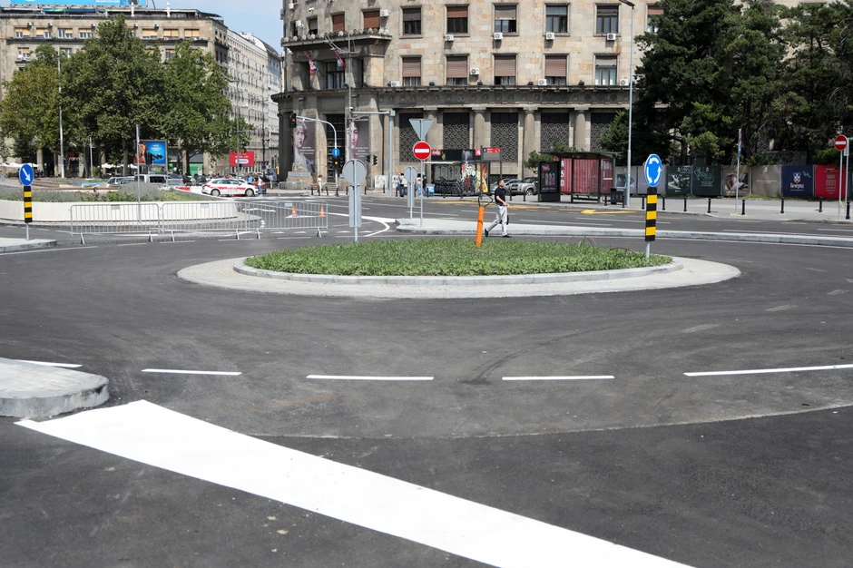 Kružni tok kod Narodne Skupštine