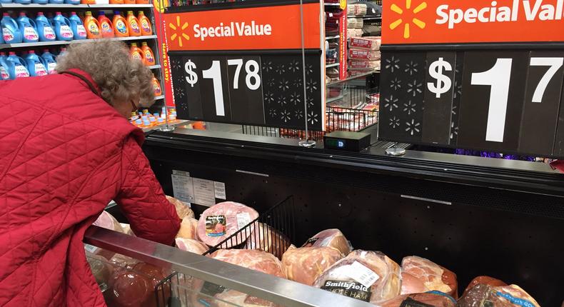 A Walmart in Richmond, Virginia.