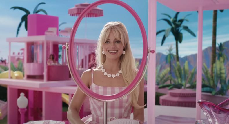 Margot Robbie in Barbie.Warner Bros. Pictures