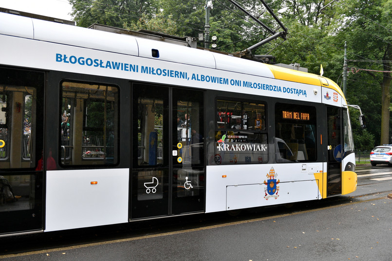 ŚDM: Papal Tram - tak będzie się nazywał tramwaj, którym jechał papież