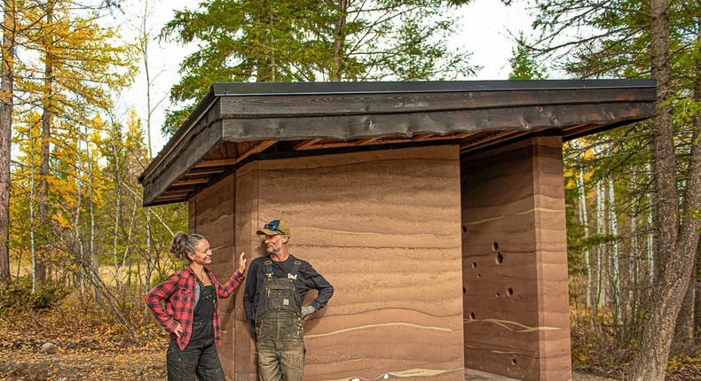 Michelle Morigeau was burned out, so she left the city and started a homestead in the woods with her husband.Mark Aldous/Peak Property Photography.