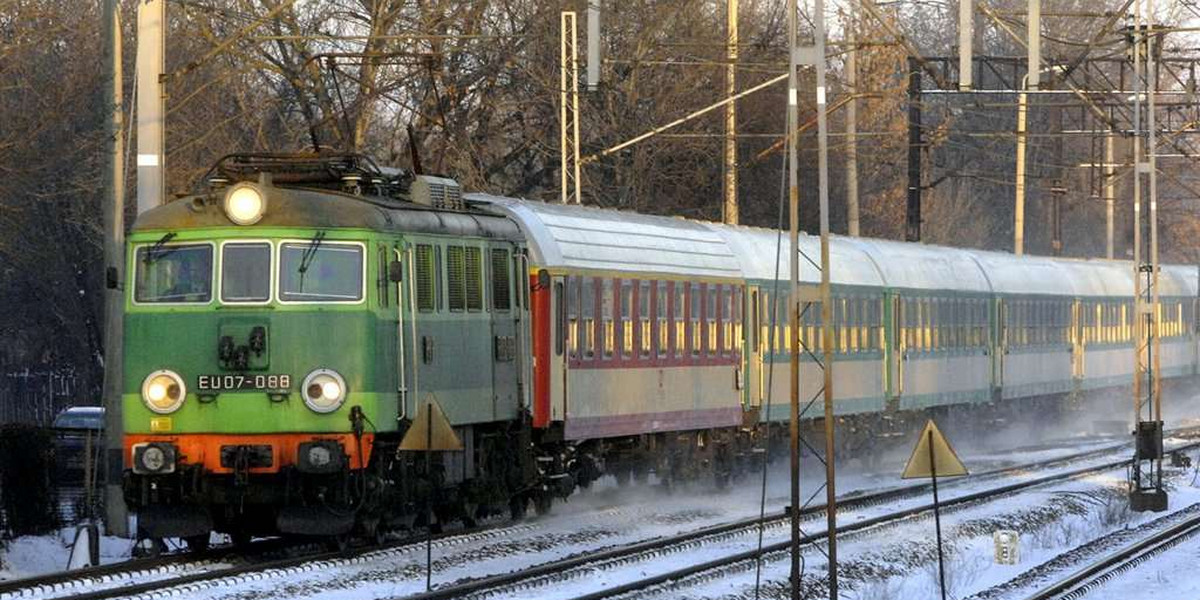 Niemieckie pociągi na polskich torach