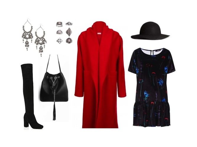 STYLIZACJE z płaszczem overseize