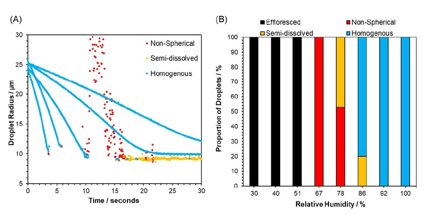 Mikrofizika vazdušnih MEM kapljica