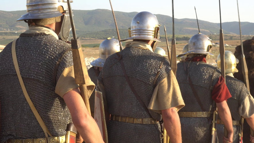 Rzymski legion - rekonstrukcja