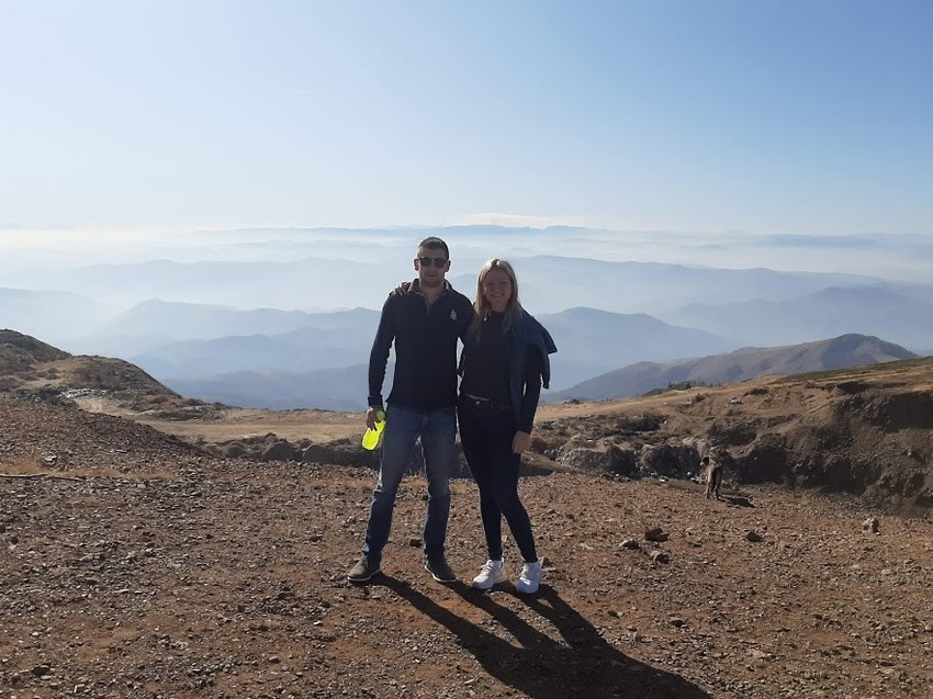 Jedna od fotografija iz porodičnog albuma mladog para nastala je na Kopaoniku