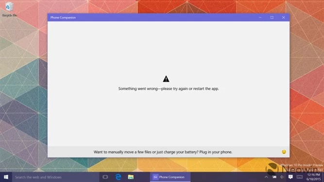 Phone Companion w Windows 10