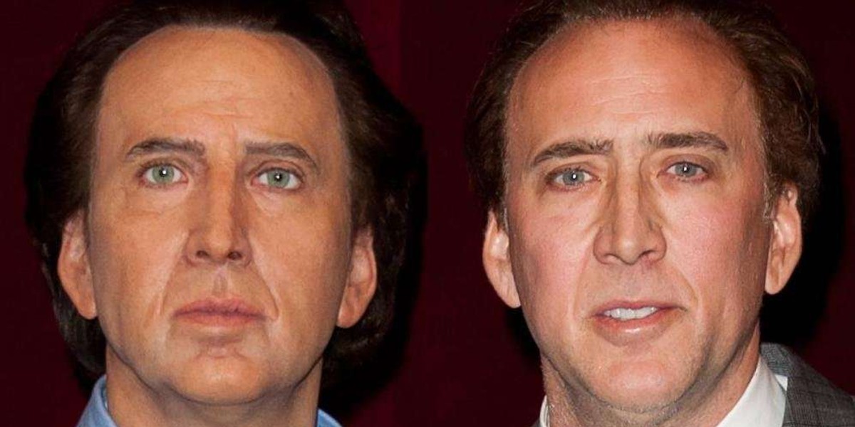 Nicholas Cage figura woskowa