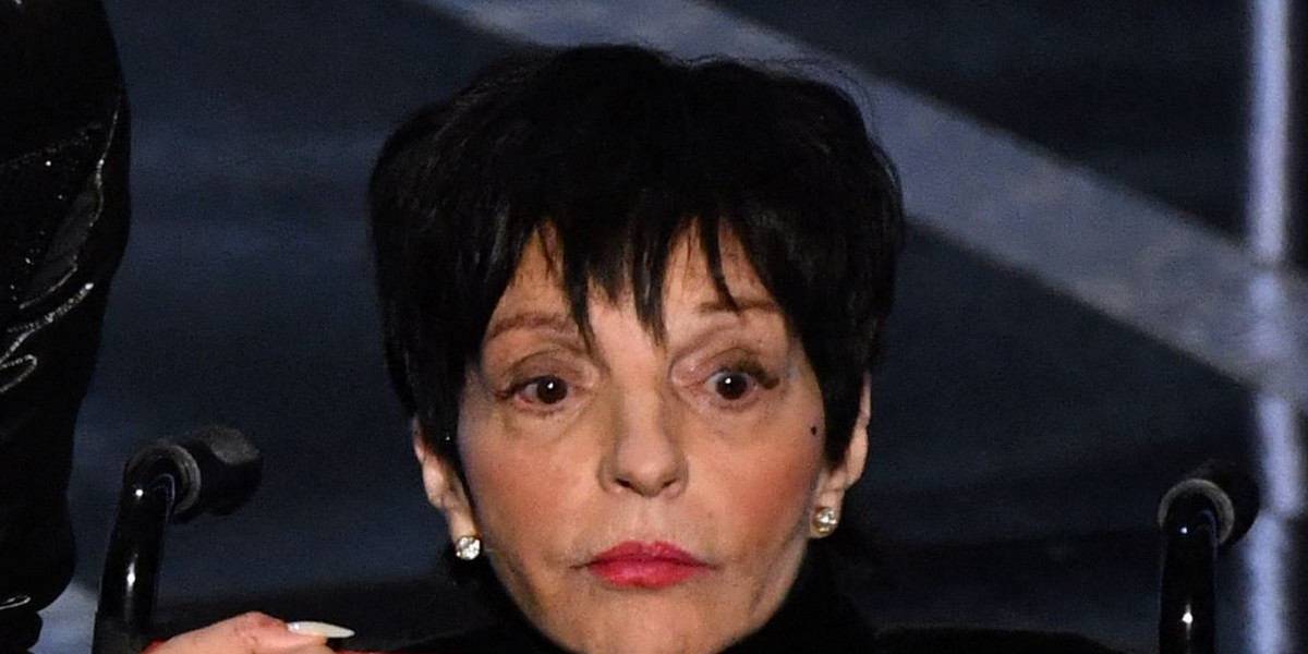 Liza Minnelli pojawiła się na Oscarach.