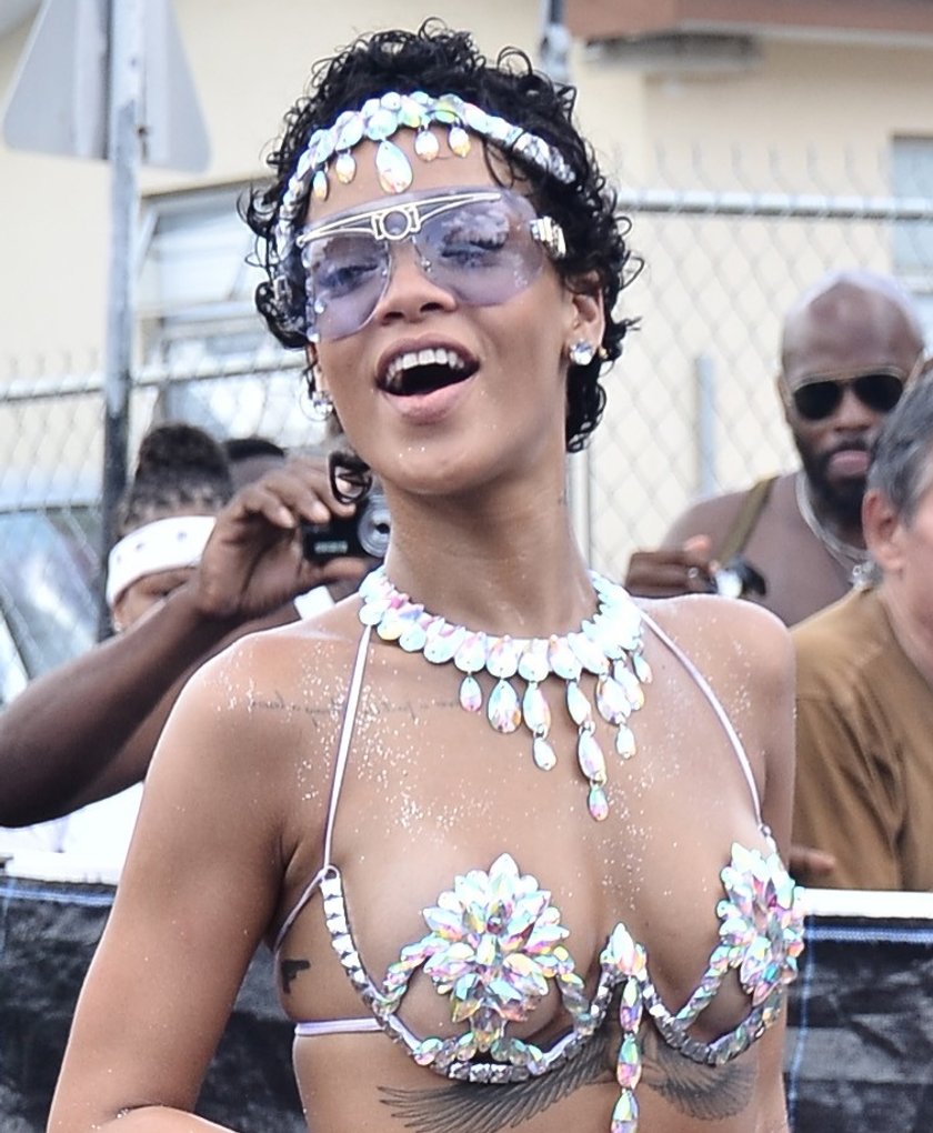 Rihanna na paradzie na Barbadosie