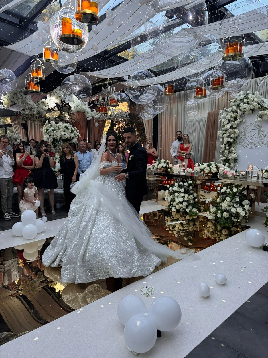 Tamara Milutinović, venčanje