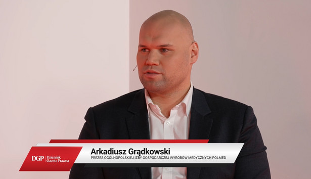 Arkadiusz Grądkowski, prezes Ogólnopolskiej Izby Gospodarczej Wyrobów Medycznych Polmed