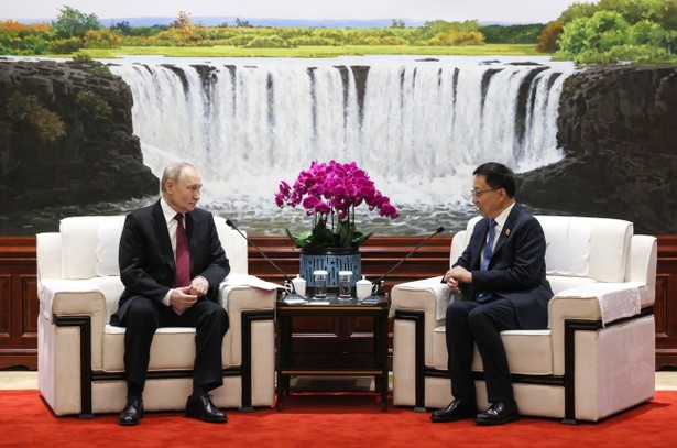 Putin odwiedził Chiny, swego największego sojusznika. Dostawca: PAP/EPA.