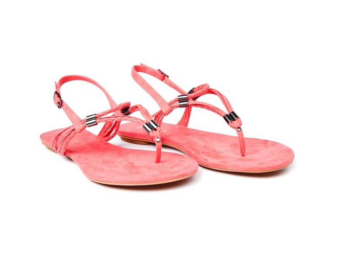 Kolorowe sandały z kolekcji Reserved wiosna-lato 2011